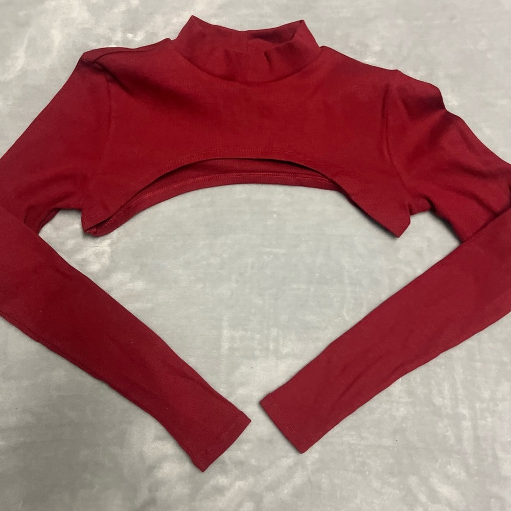 🌸Red Women's Crop Top